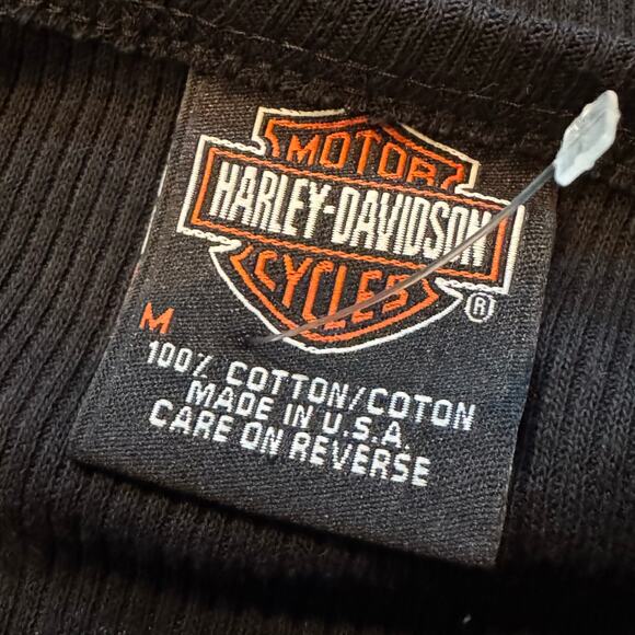 Harley Davidson Size Medium Thermal Base Layer Shirt Freedom HD North Canton OH - Picture 4 of 4